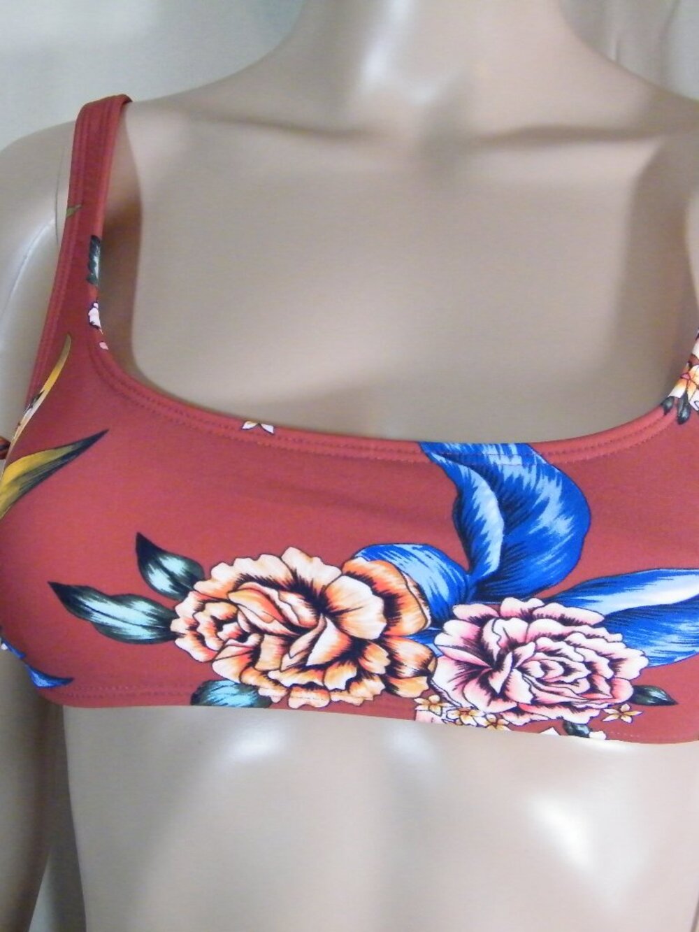 Swimsuit NWT sz.3-5 No Boundaries color: Rusty Brick